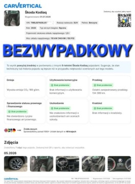 Skoda Kodiaq I SUV 1.5 TSI ACT 150KM 2020 Škoda Kodiaq Skoda Kodiaq SPORT LINE Kubełki 1.5, zdjęcie 22