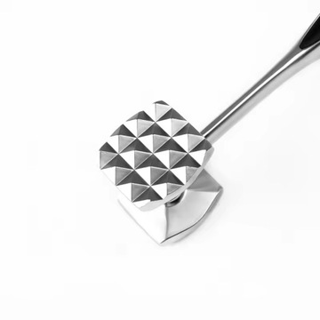 ТЯЖЕЛЫЙ МЕТАЛЛ ПЕСТИК ДЛЯ МЯСА, СТЕЙКОВ, ЧОПТОВ, ДВУХСТОРОННИЙ, НЕСКОЛЬЗЯЩИЙ