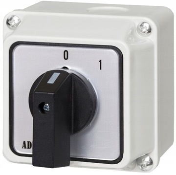 Łączniki w obudowie natynkowej 0-1 16A 3-fazowe IP65 LO1/16/01