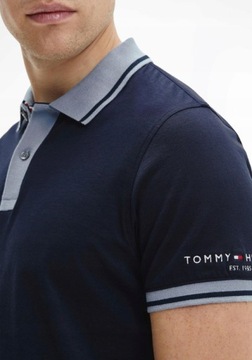 104 # TOMMY HILFIGER ## MĘSKA KOSZULKA POLO SLIM L