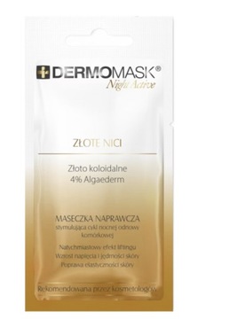 Maseczka złote nici ze złotem Dermomask12 ml