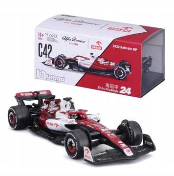 Alfa Romeo ORLEN C42 Zhou BOLID F1 1:43 BBURAGO
