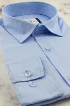 Мужская элегантная деловая рубашка к костюму E434