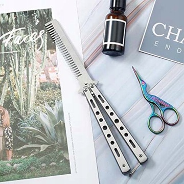 ТРЕНИРОВОЧНЫЙ НОЖ БАБОЧКА ТРЕНИРОВОЧНЫЙ ГРЕБЕНЬ БАБОЧКА