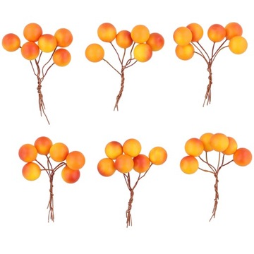 ŻOŁĘDZIE OZDOBNE DEKORACJA STOŁU JESIEŃ 12 SZT 476