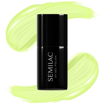 SEMILAC 604 LAKIER HYBRYDOWY LUMINOUS LEMON 7 ML