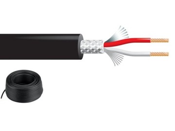 Monacor MLC-52 SW 50 kabel mikrofonowy cena za 1 m