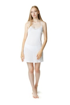 KRÓTKA HALKA ATELIA NA RAMIĄCZKACH BIAŁA R.54