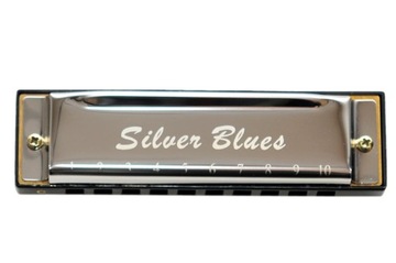 SILVER BLUES HARMONIJKA USTNA DIATONICZNA C