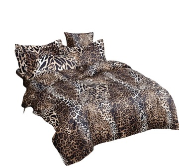 KOMPLET POŚCIELI BAWEŁNA 140X200 PANTERKA