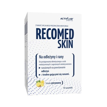 Recomed SKIN na odleżyny i rany 10 saszetek CYTRYNA
