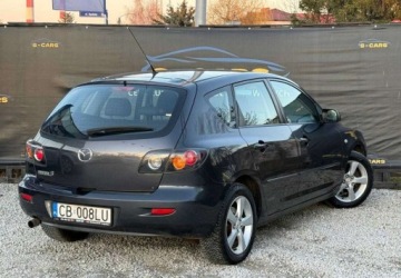 Mazda 3 I Hatchback 1.6 MZR 105KM 2005 Mazda 3 Mazda 3 1.6 b ZADBANA ALUFELGI NIEZAWODNA Zamiana, zdjęcie 3