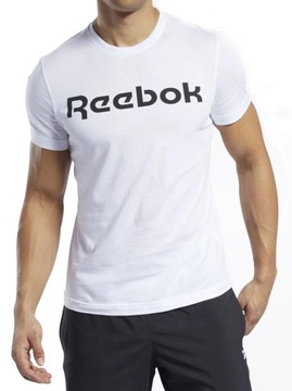 KOSZULKA męska REEBOK biała FP9163 bawełniana L