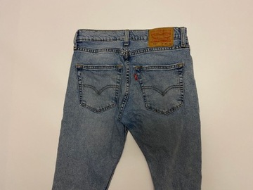 LEVIS STRAUSS 512 MĘSKIE SPODNIE JEANSY ROZMIAR W29 L30