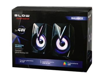 Компьютерные колонки BLOW 2.0 для ПК, ноутбука, USB