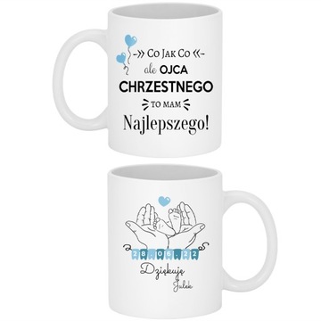 Kubek / Podziękowanie dla Chrzestnych / Chrzestny