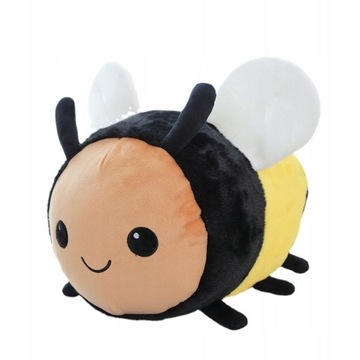 Maskotka Pluszowa Pszczoła Zabawka Żółty 40cm