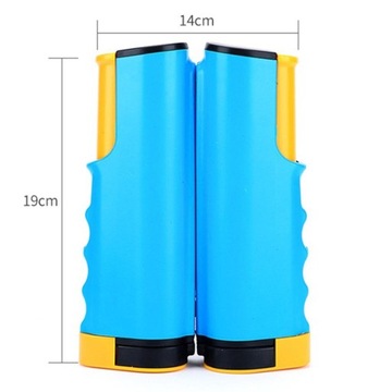 Выдвижная подставка для сетки для настольного тенниса Серый + Синий + Оранжевый