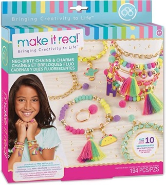 Make it Real Zestaw do tworzeni Biżuteri Neo Brite