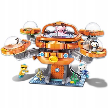 OKTONAUCI Octonauts Блоки осьминогов 698 шт.