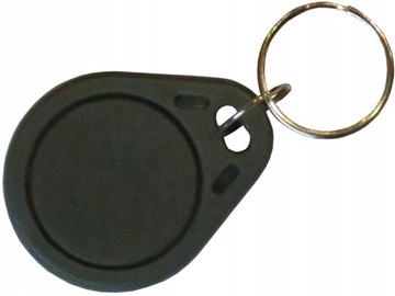 Brelok do Mifare 13,56 MHz 1k Classic do ZAMKA DOMOFONU szary 5 sztuk