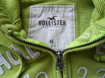 HOLLISTER zielona bawełniana bluza M