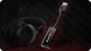 Внешняя звуковая карта USB Audio 7.1 Creative Sound BlasterX G1