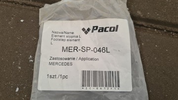 MERCEDES ACTROS MP4 MP5 ЛЕВАЯ СТУПЕНЬ