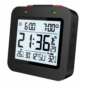 ЭЛЕКТРОННЫЙ НАРУЖНЫЙ/ВНУТРЕННИЙ ТЕРМОМЕТР КОЛЬЦО