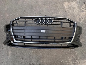 AUDI A6 C8 LY9T ZDERZAK PRZÓD 4 PDC SPRYSKIWACZE IDEALNY