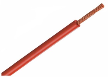 Kabel Przewód FLRY-B 4,0mm2 1x4,00mm Czerwony 1m