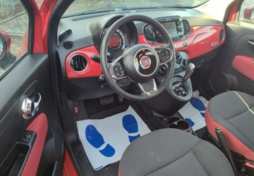 Fiat 500 II Seria 4 1.2 69KM 2018 Fiat 500 Automat Zadbany Zarejestrowany 1.2 Benzyna 68KM, zdjęcie 9