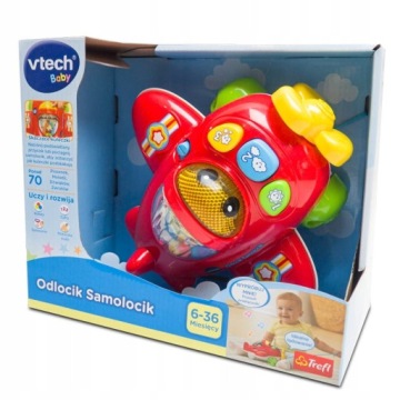 Інтерактивний Odlocik Літачок Vtech 61430 6 міс.+
