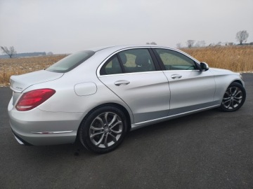 Mercedes Klasa C W205 Limuzyna 200 BlueTEC 136KM 2015 FULLLED NAVIGACJA KAMERA COFANIA WZÓR, zdjęcie 6