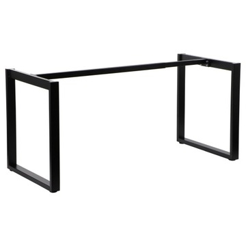 Stelaż ramowy do stołu w stylu loft NY-131A/60 czarny