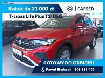 Volkswagen T-Cross SUV Facelifting 1.0 TSI 115KM 2026 Volkswagen T-Cross Life Plus TSI 116KM DSG7/Climat