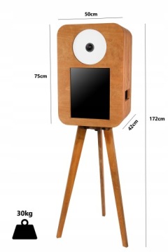 ДЕРЕВЯННАЯ ФОТОКАБИНКА РЕТРО БОХО