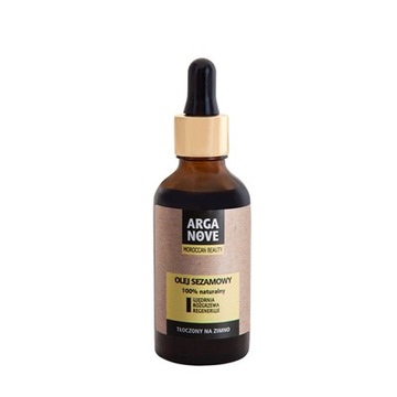 Olej sezamowy 100% naturalny 50 ml Arganove