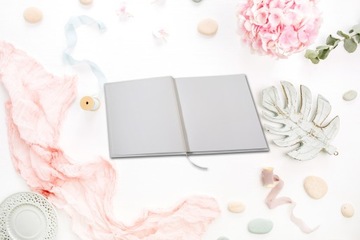 Гостевая книга бархат, замша, акамит WHITE CARDS 100 стр. - Элегантный - 22х30 см