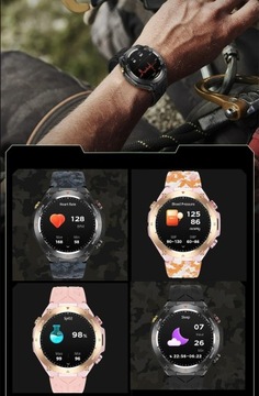 SMARTWATCH Мужские часы GPS 650MAH ЗВОНКИ БАРОМЕТР КОМПАС НАСЫЩЕННОСТЬ