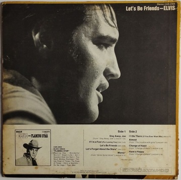 Winyl Elvis Presley - Let's Be Friends 1970 G