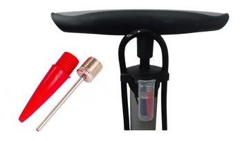 АВТОМОБИЛЬНЫЙ НАПОЛЬНЫЙ МЕТАЛЛИЧЕСКИЙ ВЕЛОСИПЕДНЫЙ НАСОС С МАНОМЕТРОМ ДЛЯ ВЕЛОСИПЕДА