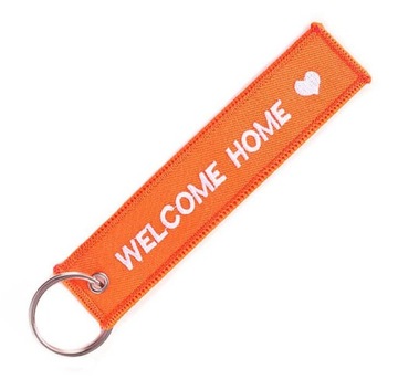 Brelok WELCOME HOME zawieszka do kluczy