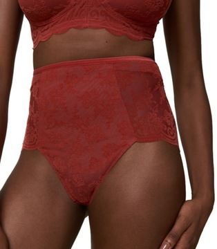 TRIUMPH majtki z wysokim stanem Amourette 300 Rococo Highwaist Panty 42 XL