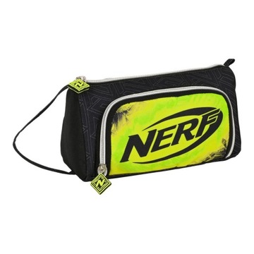 Piórnik Nerf Neon Czarny Limonka 20 x 11 x 8.5 cm