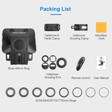 Обновленный смартфон/планшет/DSLR Bestview T3