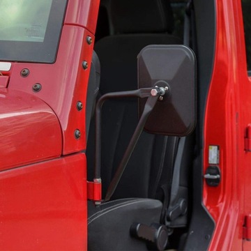 2 шт. автомобильные зеркала, пригодные для Jeep Wrangler CJ YJ TJ JK JL дверные петли