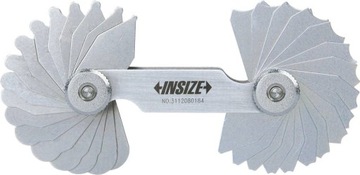 INSIZE Kpl wzorników koło. 2x17 zakres 1,0 - 7,0mm