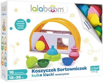 TREFL LalaBoom KOSZYCZEK SORTOWNICZEK Kulko-Klocki