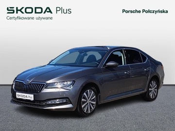 Skoda Superb III Liftback Facelifting 2.0 TSI 190KM 2022 Skoda Superb 2.0 TSI Style DSG, 190KM, Salon PL, F